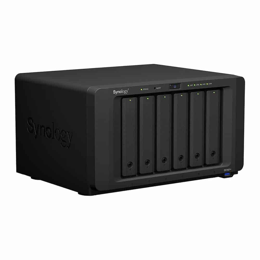 (image for) Synology DS1621+ Desktop NAS with 6x 12TB Synology HAT3310 HDD
